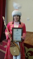 Julia Evsyukova took part  in the competition  “Abay okulary ”.