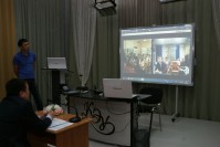 Regional on-line conference "Mutual cooperation with Omsk state institute of service and the results of the "Decade of Ecology 2015"